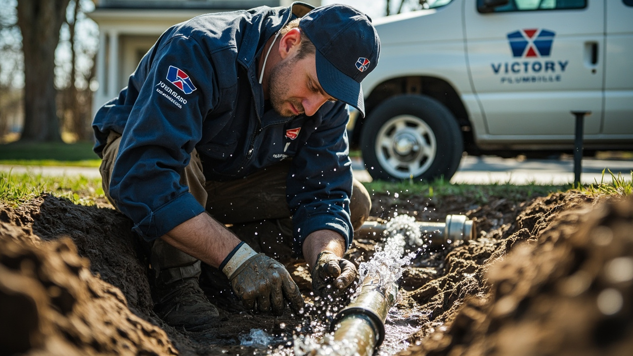 How Victory Plumbing Louisville Stops Water Main Breaks Fast