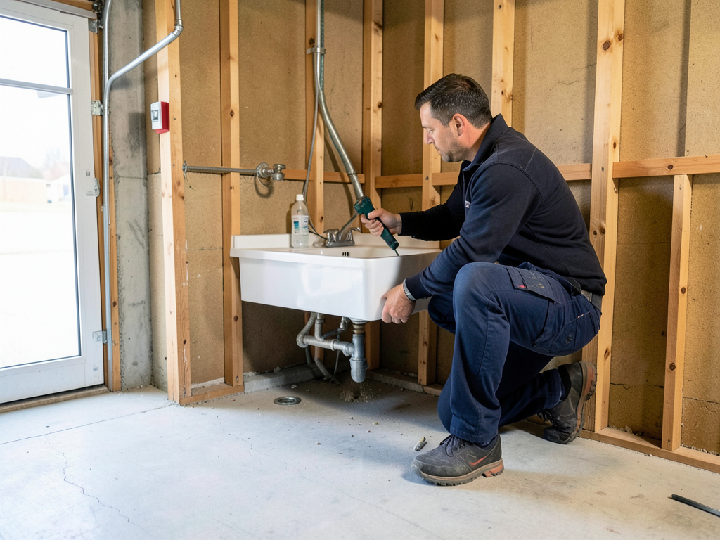 Adding a utility sink to your laundry room or gara