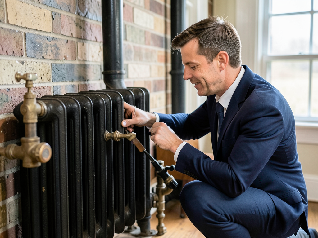 Caring for the vintage radiator system in your hig