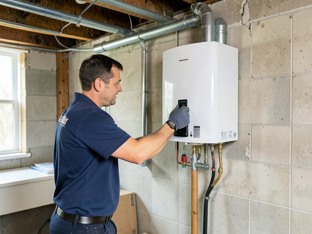 Deciding between a traditional or tankless water h