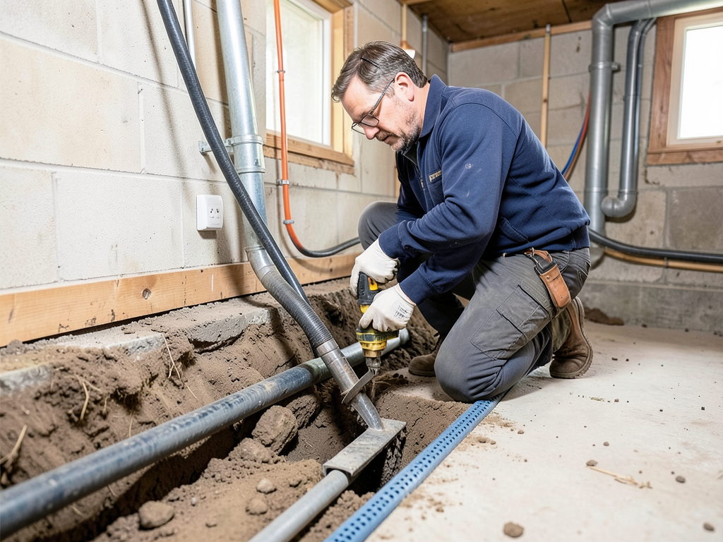 How Foundation Drains and Interior Perimeters Keep Your Bonnycastle Basement Bone Dry