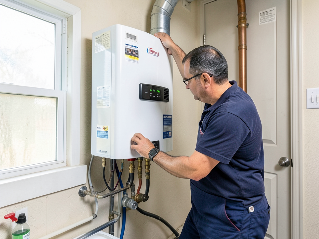 How to size a tankless water heater for your large