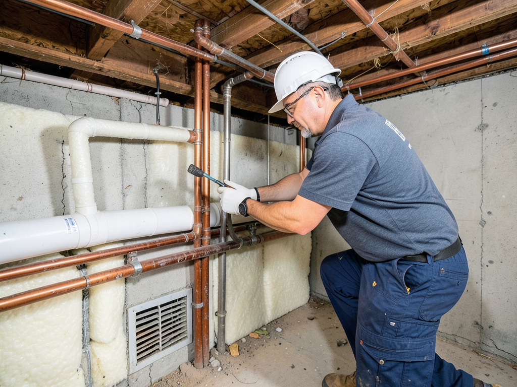 Preventing frozen pipes and outdoor spigot damage