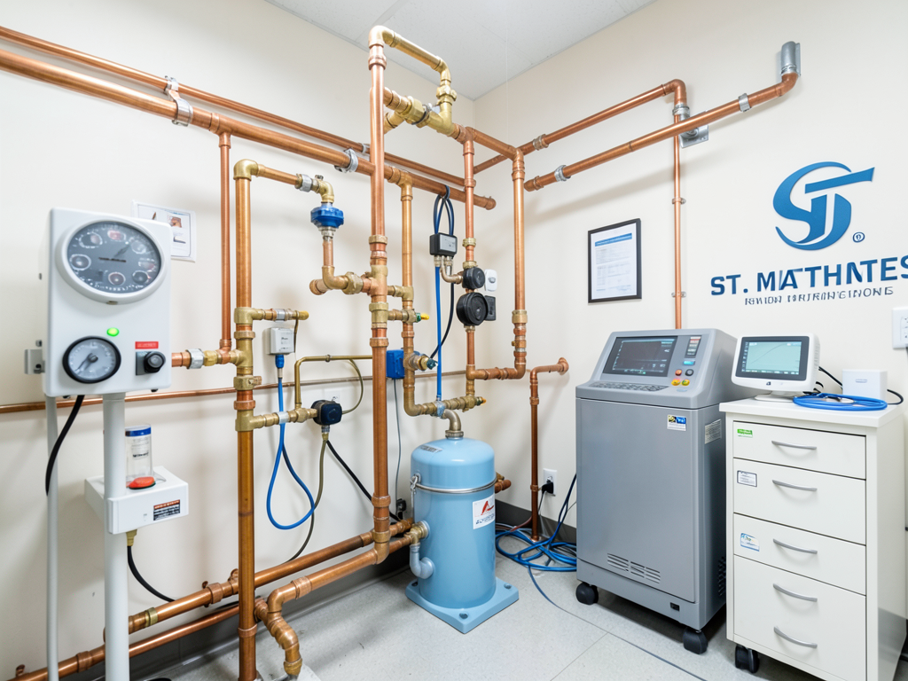 Specialized plumbing requirements for new medical