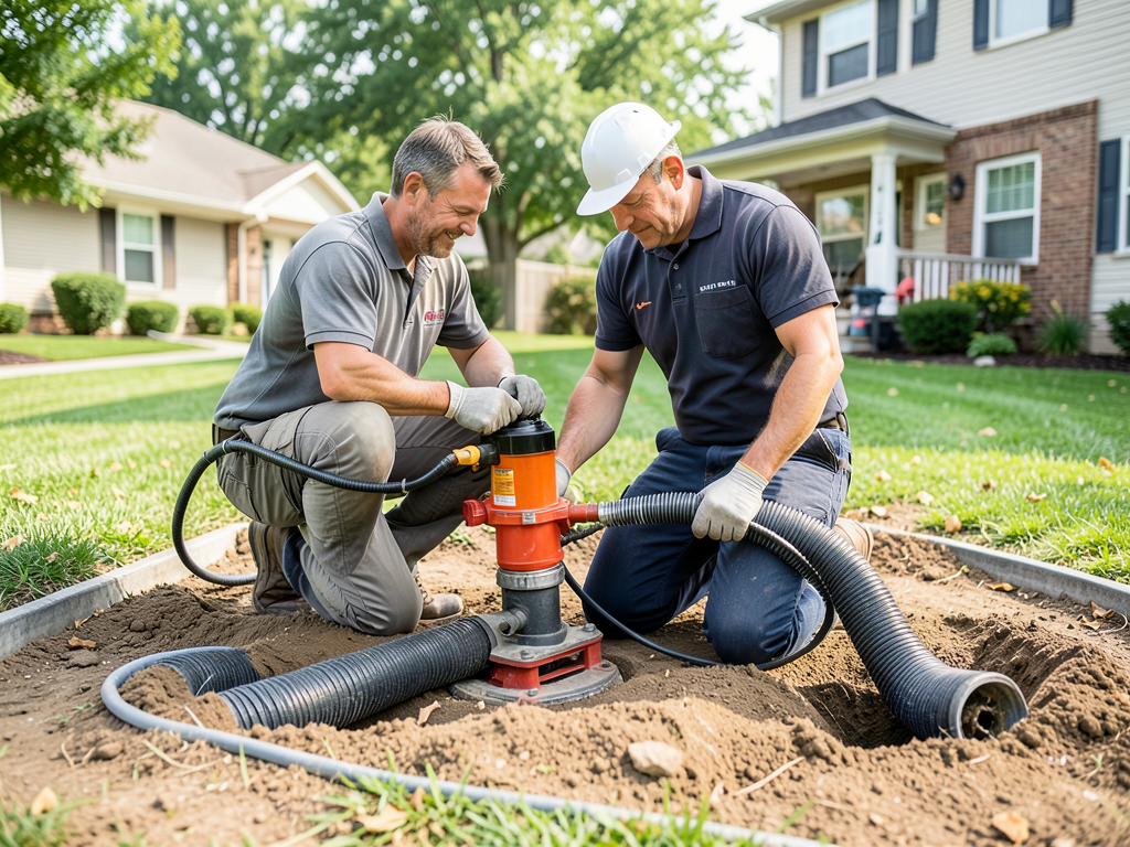 Trenchless sewer pipe lining vs digging in seneca